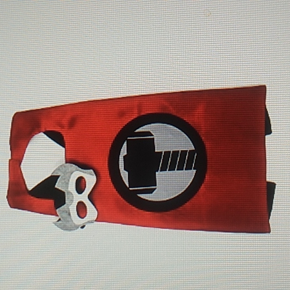 Superhero Cape Thor Satin Cape wash in cold and air dry. 26.5 x 26 inches